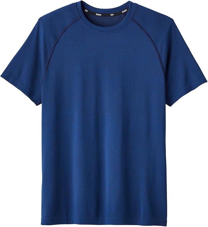 Rhone Vapor Training Short Sleeve Mens Workout Shirts, Anti-Odor, Quick Dry Mens Gym Shirts